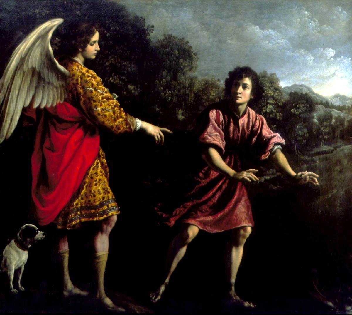 Tobia e l'angelo - Southampton City Art Gallery